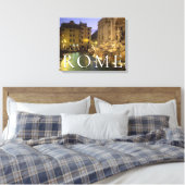 Trevi Brunnen | Rom, Latium, Italien Leinwanddruck (Insitu (Schlafzimmer))