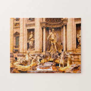 Trevi-Brunnen Rom. Puzzle