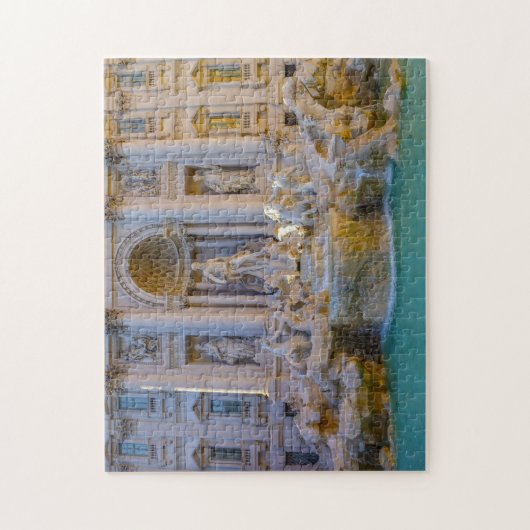 Trevi Brunnen Rom. Puzzle (Vertikal)