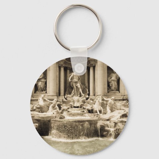Trevi-Brunnen, Rom Schlüsselanhänger (Vorderseite)