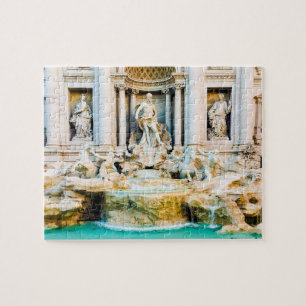 Trevi Brunnen - Roma, Italien - 8x10 - 110 Stk. Puzzle