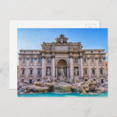 Trevi-Brunnen, Roma, Italien Postkarte (Vorne/Hinten)