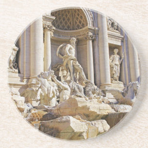 Trevi-Brunnen Sandstein Untersetzer