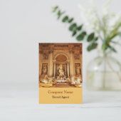 Trevi-Brunnen Visitenkarte (Stehend Vorderseite)