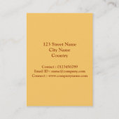 Trevi-Brunnen Visitenkarte (Rückseite)