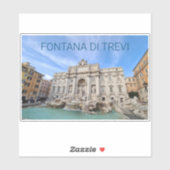 Trevi Fossilienmuseum Rom Aufkleber (Blatt)