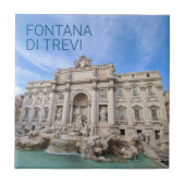 Trevi Fossilienmuseum Rom Fliese (Vorderseite)