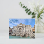 Trevi Fossilienmuseum Rom Postkarte (Stehend Vorderseite)