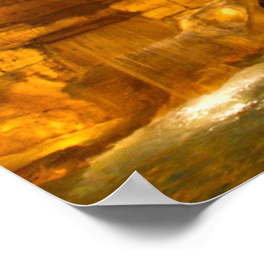 Trevi Fountain at Night (HDR) Poster (Ecke)