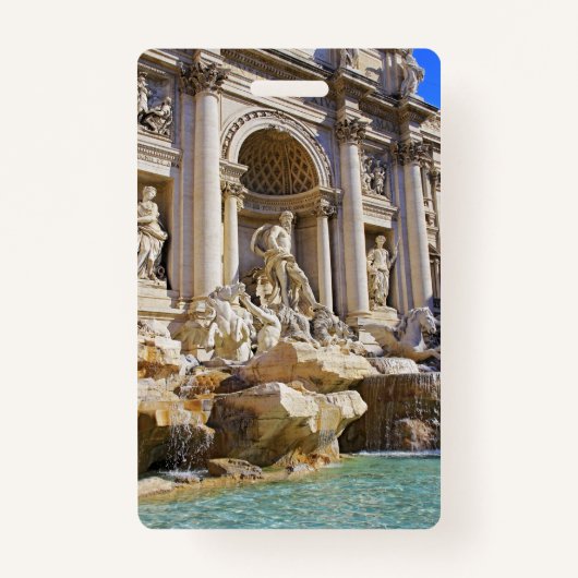 Trevi fountain ausweis (Vorderseite)