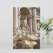Trevi Fountain Briefpapier (Stehend Vorderseite)