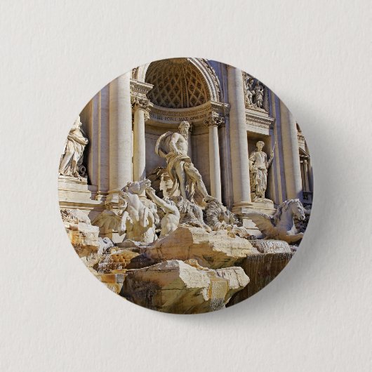 Trevi Fountain Button (Vorderseite)