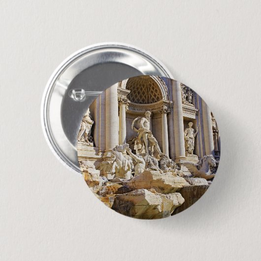 Trevi Fountain Button (Vorne & Hinten)