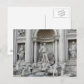 Trevi Fountain Fontana di Trevi Rom Foto Postkarte (Vorne/Hinten)