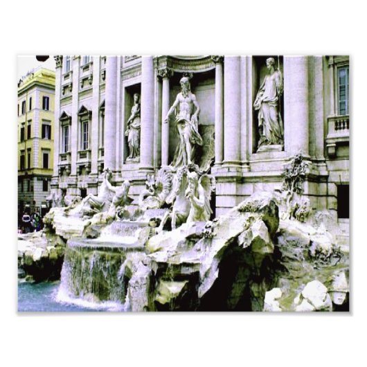 Trevi Fountain Fotodruck (Vorne)