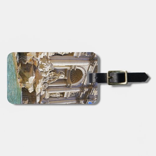 Trevi Fountain Gepäckanhänger (Vorderseite horizontal)