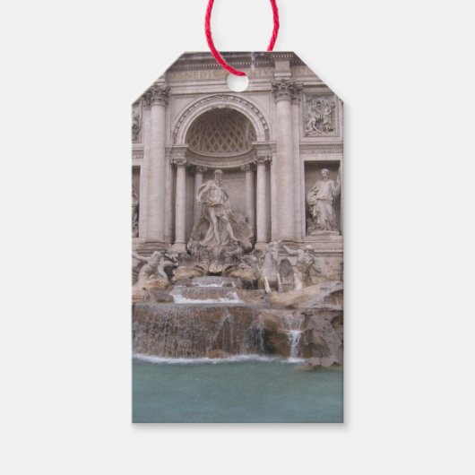 Trevi Fountain Geschenkanhänger (Vorderseite)