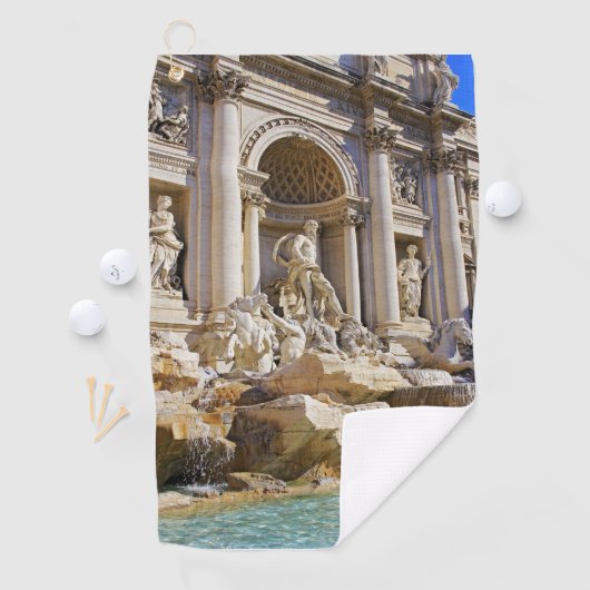 Trevi Fountain Golfhandtuch (Insitu)