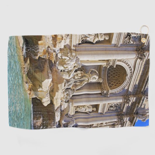 Trevi Fountain Golfhandtuch (Horizontal)