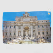 Trevi Fountain Golfhandtuch (Horizontal)