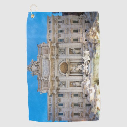 Trevi Fountain Golfhandtuch (Vorderseite)