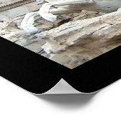 Trevi Fountain in Rom, Italien Poster (Ecke)