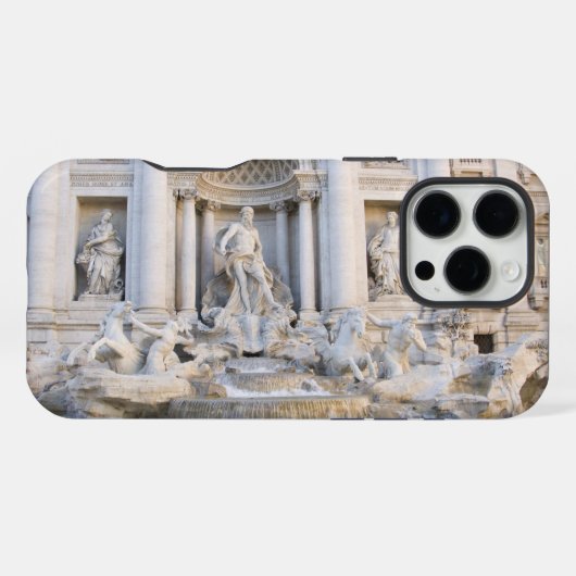 Trevi Fountain iPhone Hülle (Rückseite (Horizontal))