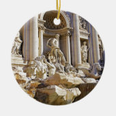 Trevi Fountain Keramik Ornament (Vorne)