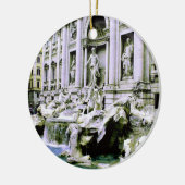 Trevi Fountain Keramikornament (Links)