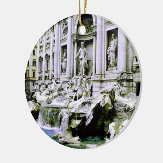Trevi Fountain Keramikornament (Links)