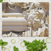 Trevi Fountain Küchentuch (Gefaltet)