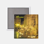 Trevi Fountain Kühlschrank Magnet (Vorderseite/Rückseite)