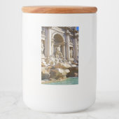 Trevi Fountain Lebensmitteletikett (Vorderseite)