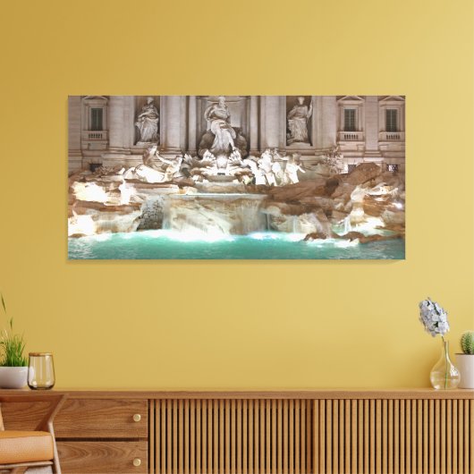 Trevi Fountain Leinwanddruck (Insitu (Wohnzimmer))