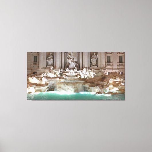Trevi Fountain Leinwanddruck (Vorderseite)