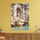 Trevi Fountain Leinwanddruck (Insitu (Wohnzimmer))