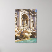 Trevi Fountain Leinwanddruck (Vorderseite)