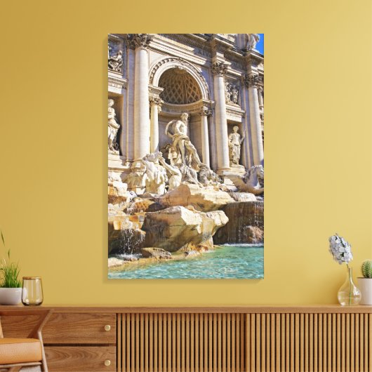 Trevi Fountain Leinwanddruck (Insitu (Wohnzimmer))