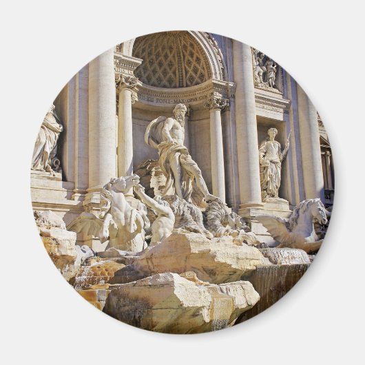Trevi Fountain Magnet (Vorne)