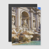 Trevi Fountain Magneteinladung (Vorne/Hinten)