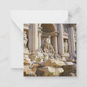 Trevi Fountain Mitteilungskarte