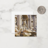 Trevi Fountain Mitteilungskarte (Vorderseite/Rückseite Beispiel)