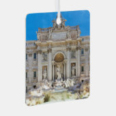 Trevi Fountain Ornament Aus Metall (Vorderseite Rechts)