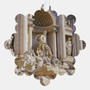 Trevi Fountain Ornament Karte