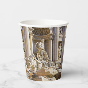 Trevi Fountain Pappbecher