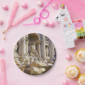 Trevi Fountain Pappteller (Party)