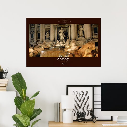 Trevi Fountain Poster (Heimbüro)