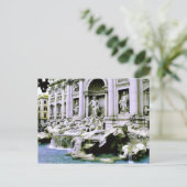 Trevi Fountain Postkarte (Stehend Vorderseite)