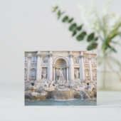 Trevi Fountain Postkarte (Stehend Vorderseite)