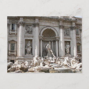 Trevi Fountain Postkarte